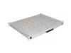Lanberg AK-1020-S 19" 1U MÉLY:350mm MAX:35kg 4 ponton rögzíthető kihúzható szürke rack polc