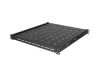 Lanberg AK-1021-B 19" 1U MÉLY:500mm MAX:35kg 4 ponton rögzíthető kihúzható fekete rack polc