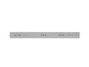 Lanberg AK-1021-S 19" 1U MÉLY:500mm MAX:35kg 4 ponton rögzíthető kihúzható szürke rack polc