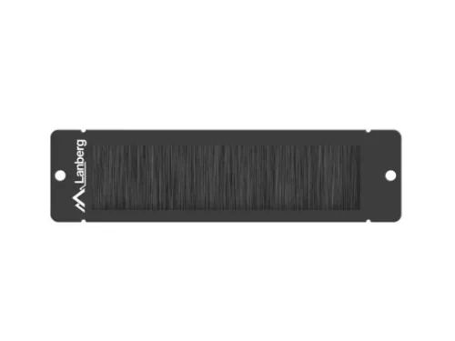 Lanberg AK-1104-B 10" 1U fésűs fekete kábelrendező