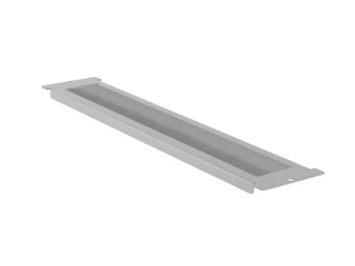 Lanberg AK-1106-S 19" 1U fésűs szürke tető kábelbevezető FF01 sorozatú LCD paneles állószekrényekhez