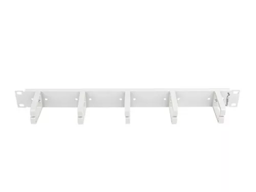 Lanberg AK-1202-S 19" 1U műanyag gyűrűs szürke kábelrendező