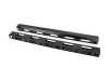 Lanberg AK-1207-B 27U függőleges fekete kábelrendező 2db/csomag