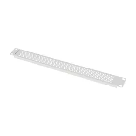   Lanberg AK-1411-S 19" 1U szürke fém hálós/perforált vakpanel