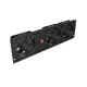 Lanberg AK-1506-B 19" 1U három egységes 230V 50W függőleges fekete ventilátor