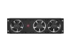 Lanberg AK-1506-B 19" 1U három egységes 230V 50W függőleges fekete ventilátor