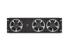 Lanberg AK-1506-B 19" 1U három egységes 230V 50W függőleges fekete ventilátor