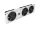 Lanberg AK-1506-S 19" 1U 3x ventilátor 230V 50W függőleges szürke ventilátor