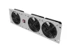 Lanberg AK-1506-S 19" 1U 3x ventilátor 230V 50W függőleges szürke ventilátor