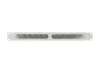 Lanberg AK-1704-S 19" 1U csatornás fém szürke kábelrendező