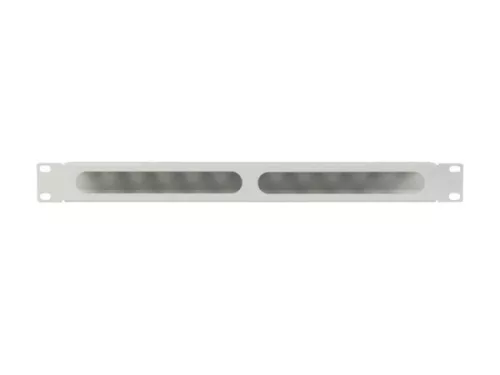 Lanberg AK-1704-S 19" 1U csatornás fém szürke kábelrendező