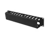 Lanberg AK-1705-B 19" 2U csatornás fém fekete kábelrendező