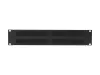 Lanberg AK-1705-B 19" 2U csatornás fém fekete kábelrendező