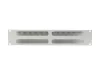 Lanberg AK-1705-S 19" 2U csatornás fém szürke kábelrendező