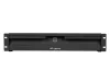 Lanberg AK-2001-B 19" 2U 483x360mm 4x ponton rögzíthető 90kg terhelhetőségű fekete rack fiók