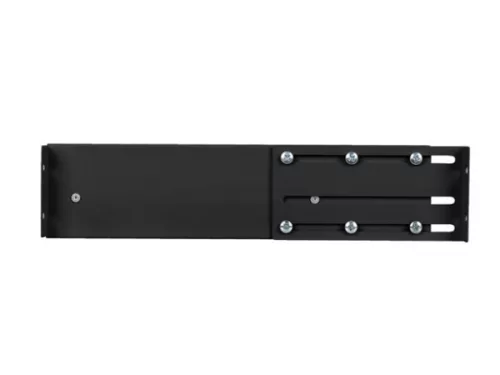 Lanberg AK-2001-B 19" 2U 483x360mm 4x ponton rögzíthető 90kg terhelhetőségű fekete rack fiók
