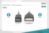 DIGITUS AK-300130-030-S High Speed 2.0 mini USB B - USB type A kábel 3m