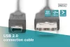 DIGITUS AK-300130-030-S High Speed 2.0 mini USB B - USB type A kábel 3m