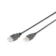 DIGITUS AK-300202-030-S High Speed duplán árnyékolt USB 2.0 hosszabbító kábel 3m