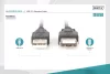 DIGITUS AK-300202-030-S High Speed duplán árnyékolt USB 2.0 hosszabbító kábel 3m