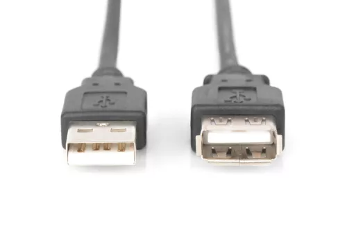 DIGITUS AK-300202-030-S High Speed duplán árnyékolt USB 2.0 hosszabbító kábel 3m