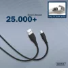 DIGITUS AK-300340-020-S High Speed USB-A 2.0 - USB Type-C szilikon kábel 2m