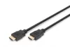 DIGITUS AK-330107-010-S High Speed UHD 4K 3D 30Hz 2.0 aranyozott Ethernet HDMI kábel 1m