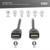 DIGITUS AK-330107-050-S High Speed UHD 4K 3D 30Hz 2.0 aranyozott Ethernet HDMI kábel 5m