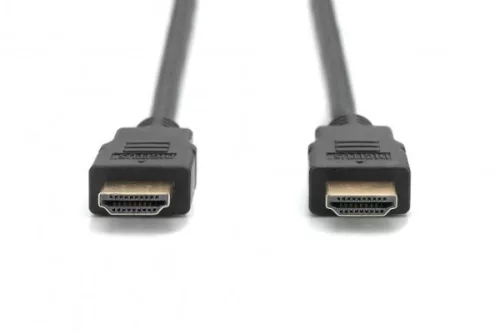 DIGITUS AK-330107-050-S High Speed UHD 4K 3D 30Hz 2.0 aranyozott Ethernet HDMI kábel 5m