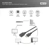 DIGITUS AK-330201-050-S High Speed UHD 4K 30Hz 1.4 HDMI Ethernet hosszabbító kábel 5m