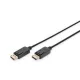 DIGITUS AK-340103-050-S Full HD 3D 60Hz 1.1a DisplayPort kábel 5m