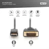 DIGITUS AK-340306-020-S DisplayPort apa -> DVI-D apa kábel 2m