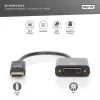 DIGITUS AK-340401-001-S Full HD 60Hz 1.1a DisplayPort - DVI-I Adapter 0,15m