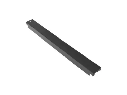 Lanberg AKP-1401-B 19" 1U műanyag fekete tűzálló vakpanel