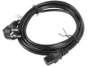 Lanberg CA-C13C-11CC-0030-BK IEC320 C13 10A fekete tápkábel 3m