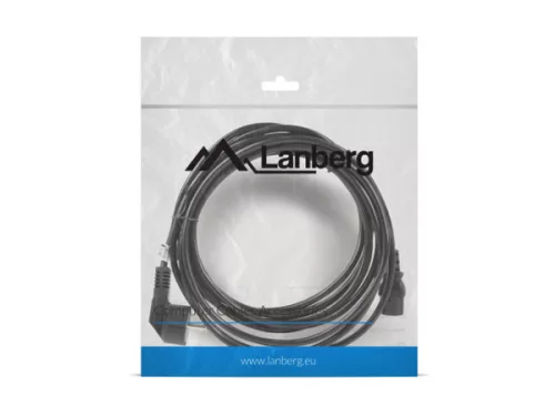 Lanberg CA-C13C-11CC-0050-BK IEC320 C13 10A fekete tápkábel 5m