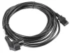 Lanberg CA-C13C-11CC-0050-BK IEC320 C13 10A fekete tápkábel 5m