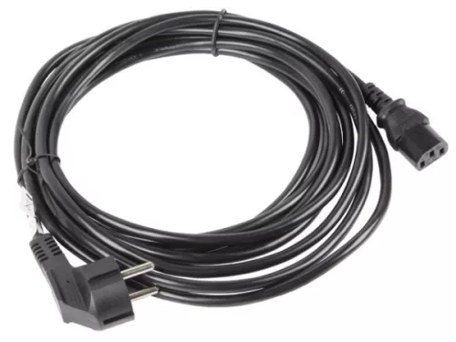 Lanberg CA-C13C-11CC-0050-BK IEC320 C13 10A fekete tápkábel 5m