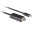 Lanberg CA-CMHD-10CU-0005-BK HDMI 2.0(M ) - USB Type-C(M) UHD 4K 60Hz fekete aranyozott HDMI kábel 0.5m
