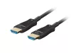 Lanberg CA-HDMI-30FB-0100-BK HDMI 2.1 apa-apa fekete aktív optikai AOC kábel 10m