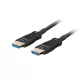 Lanberg CA-HDMI-30FB-1000-BK HDMI 2.1 apa-apa fekete aktív optikai AOC kábel 100m