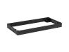 Lanberg CK01-62-B 600x1200mm fekete lábazat álló rack szekrényhez
