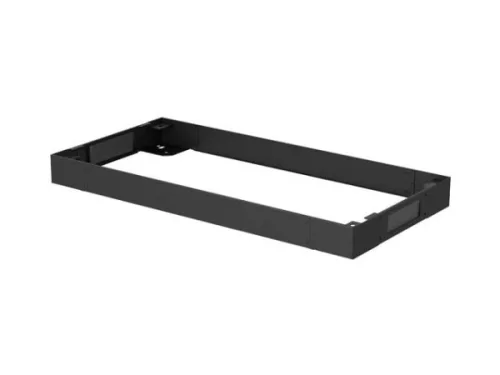 Lanberg CK01-62-B 600x1200mm fekete lábazat álló rack szekrényhez