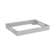 Lanberg CK01-68-S 600x800mm szürke lábazat álló rack szekrényhez
