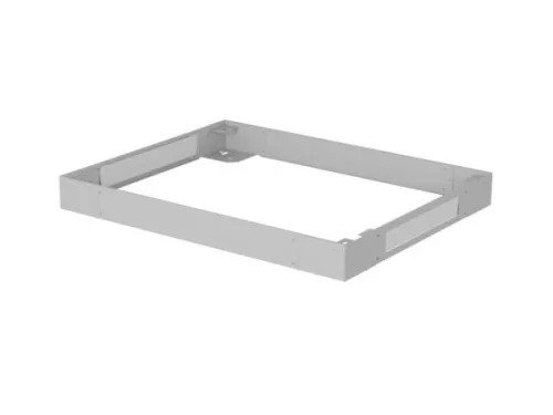 Lanberg CK01-80-S 800x1000mm szürke lábazat álló rack szekrényhez
