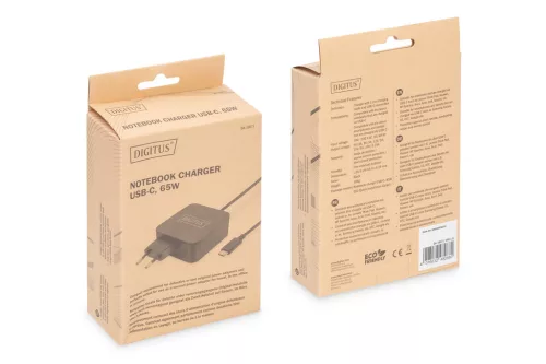 DIGITUS DA-10071 USB-C 65W univerzális notebook/okostelefon/tablet töltő adapter