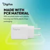 DIGITUS DA-10301 1xUSB-C 1x USB-A GaN II 30W fehér gyorstöltő adapter