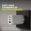 DIGITUS DA-10303 2xUSB-C 1x USB-A GaN II 67W fehér gyorstöltő adapter