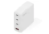 DIGITUS DA-10305 3xUSB-C 1x USB-A GaN II 140W fehér gyorstöltő adapter