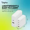 DIGITUS DA-10305 3xUSB-C 1x USB-A GaN II 140W fehér gyorstöltő adapter
